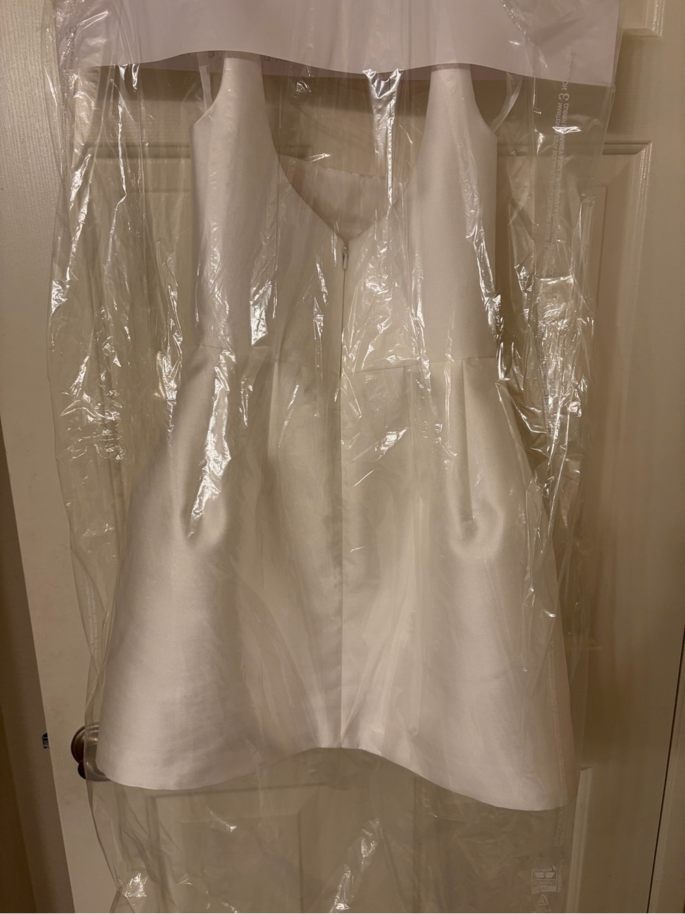 UNTAMED PETALS BY AMANDA JUDGE White Mona Mini Dress - Picture 3 of 4